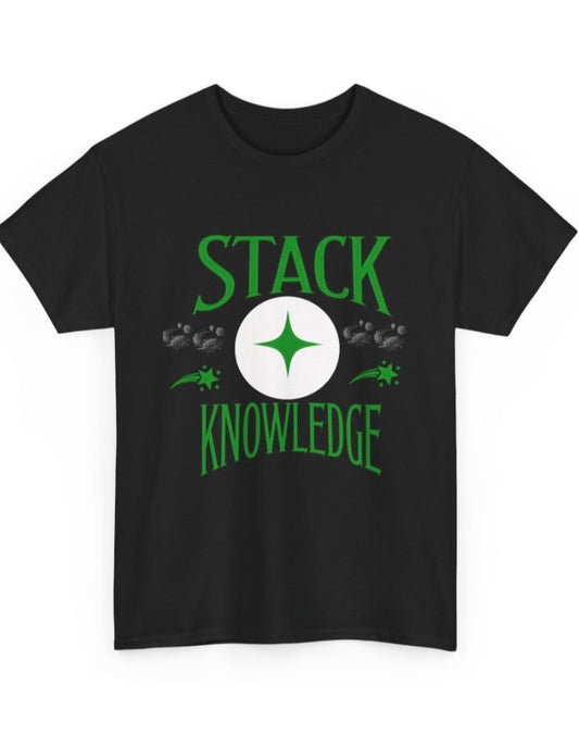 WE HERE GLOBAL " STACK KNOWLEDGE "  GREEN N BLACK TD BANK